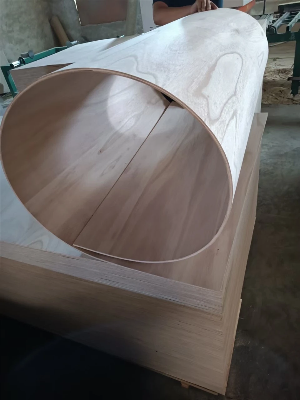 China 5mm Paulownia Bending Flexible Plywood
