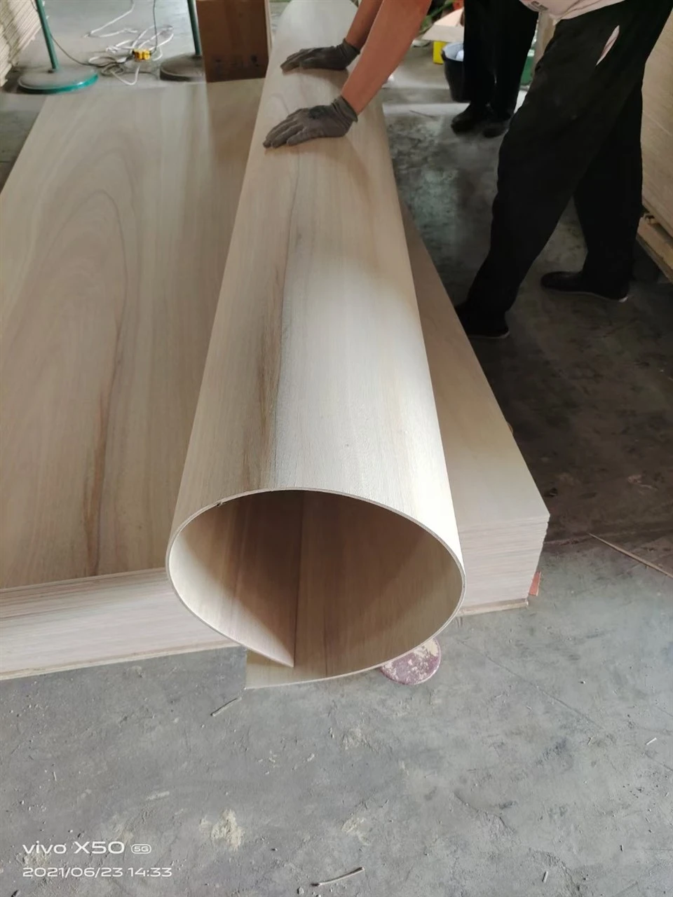 China 5mm Paulownia Bending Flexible Plywood