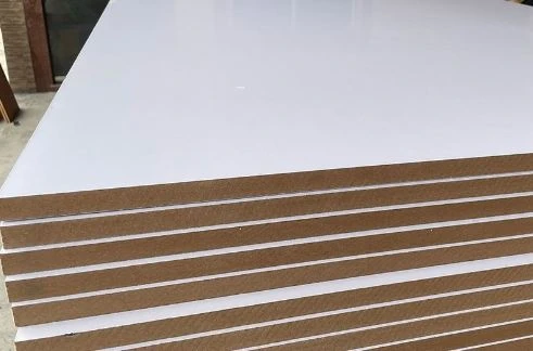 Furniture Grade Double Sides Matte/High Glossy Melamine MDF Board Medium Density Fibreboards