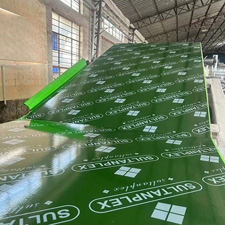 12mm 18mm Green Pp Plastic Film Faced Plywood Concrete Formwork