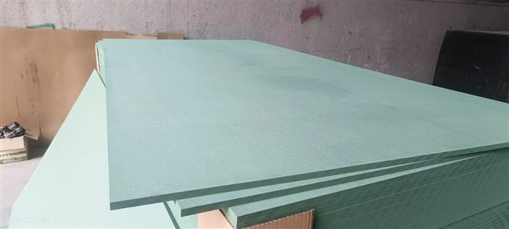 High Density Fiberboard/ Moisture Proof/ Damp Resistant Green Mdf Board