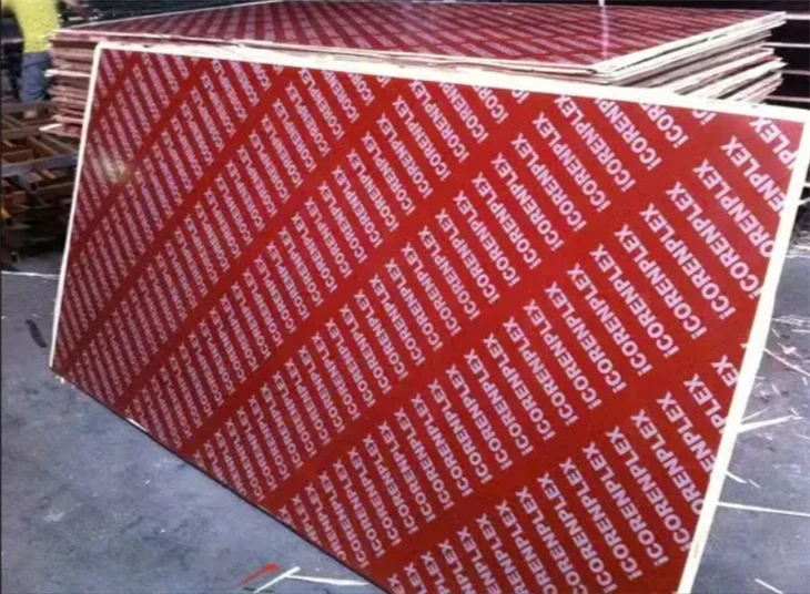One Hot Press/ Two Hot Press Shuttering Plywood For Construction Concrete Form Ply