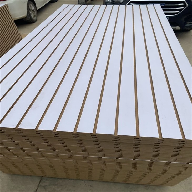 Hot Sale Cheap Melamine Slotted Mdf With Good Quality From China