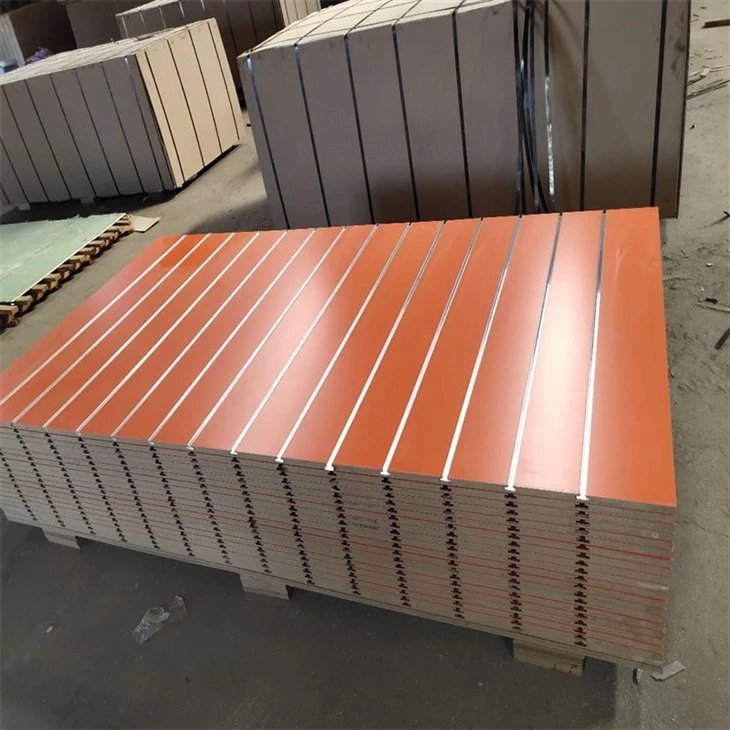 Hot Sale Cheap Melamine Slotted Mdf With Good Quality From China