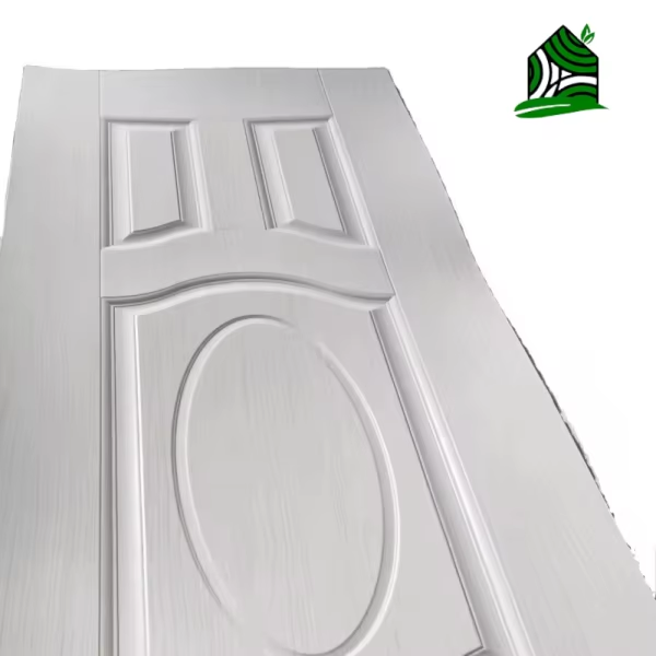 Indoor White Primer Molded Melamine Mdf Door Panel