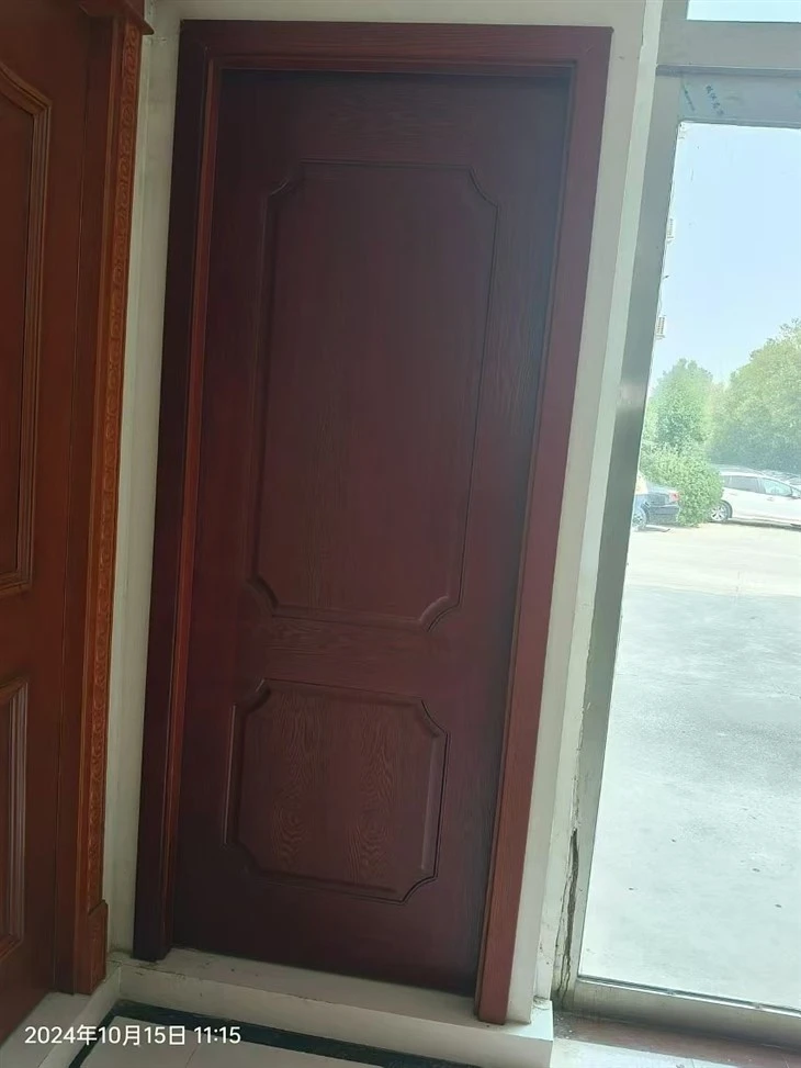 Indoor Without Paint Embossed Primer Molded Melamine Mdf Door Skin Panel 2.5mm/3mm/4mm