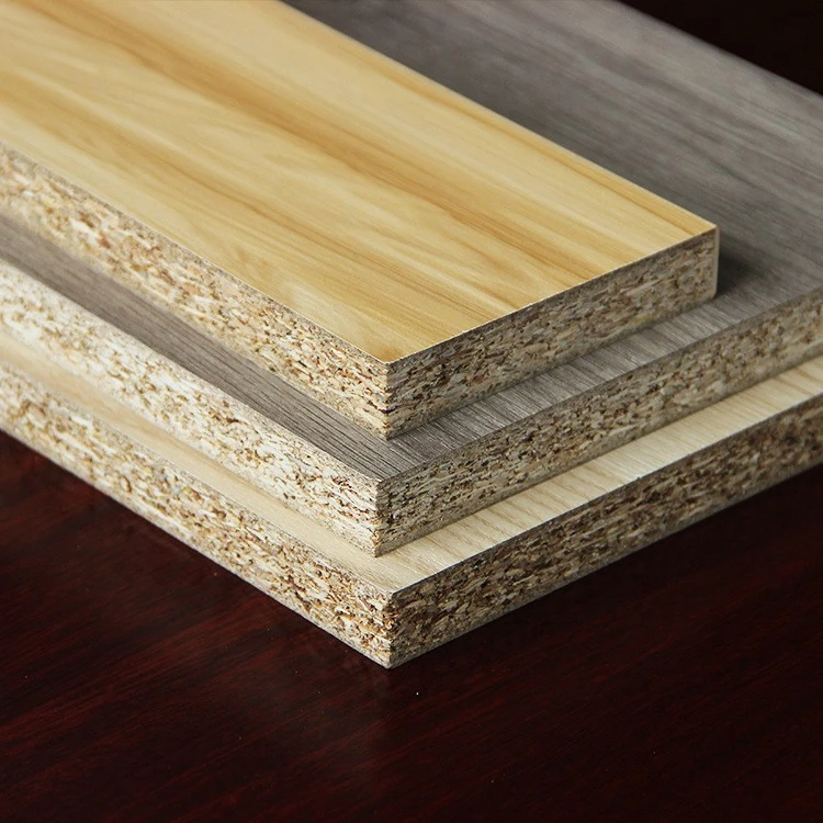 Long Lasting Wood Fiber Melamine Chipboard For Wall Panel