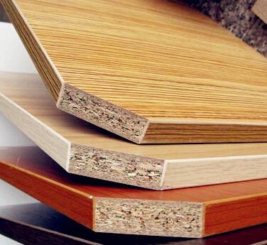 Long Lasting Wood Fiber Melamine Chipboard For Wall Panel