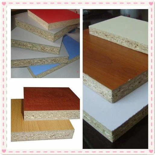 Long Lasting Wood Fiber Melamine Chipboard For Wall Panel