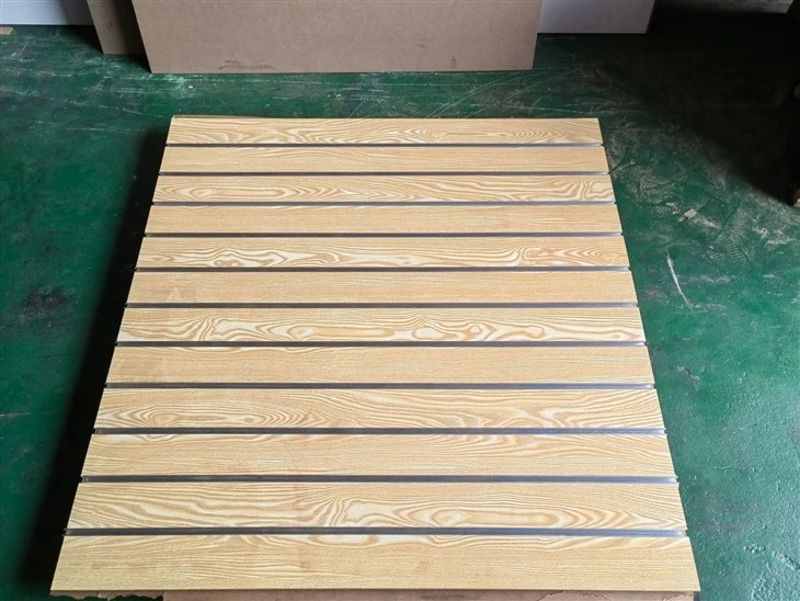 Matte/glossy Melamine Mdf Slotted/groove Slat Wall Display Panel Inserting Aluminum Strips For Store Stand Shelf Rack Hook Hanger