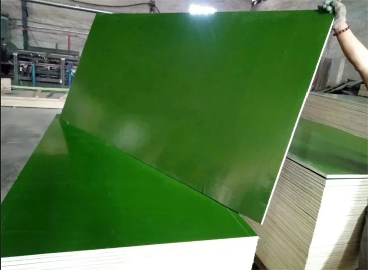 One Hot Press/ Two Hot Press Plastic Shuttering Plywood For Construction Concrete Form Works