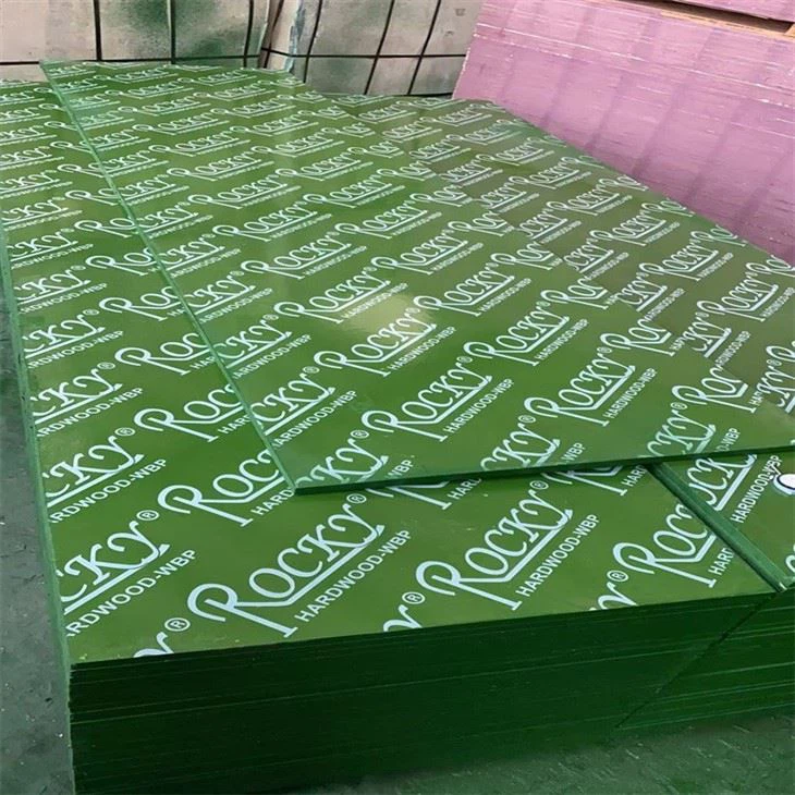 Shandong Good Quality Cheaper Distributor Of Green Film Faced Plywood For Construction in China