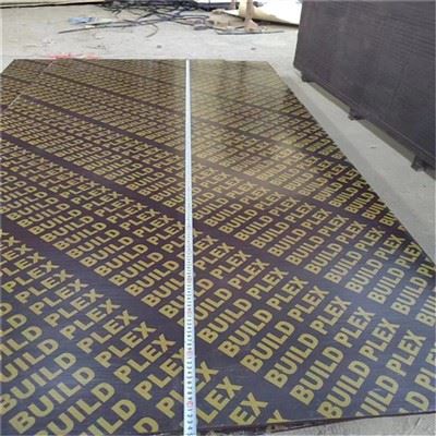 One Time/Two Times Hot Press Building Film Faced Plywood Shuttering Plywood For Concrete Form Works