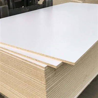 Specified Size Double Sides Melamine Chipboard For Wall Shelf Board