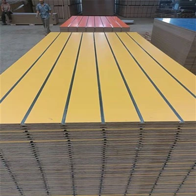 Slotted Board Melamine Mdf