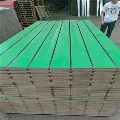 Linyi Factory Supply Cheap Slotted Mdf /Block Board With Good Quality From China