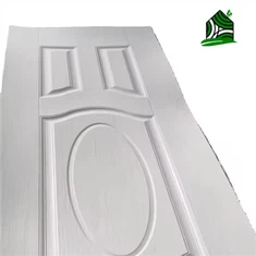 Indoor White Primer Molded Melamine Mdf Door Panel